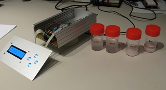 Calibration with saturated salt samples